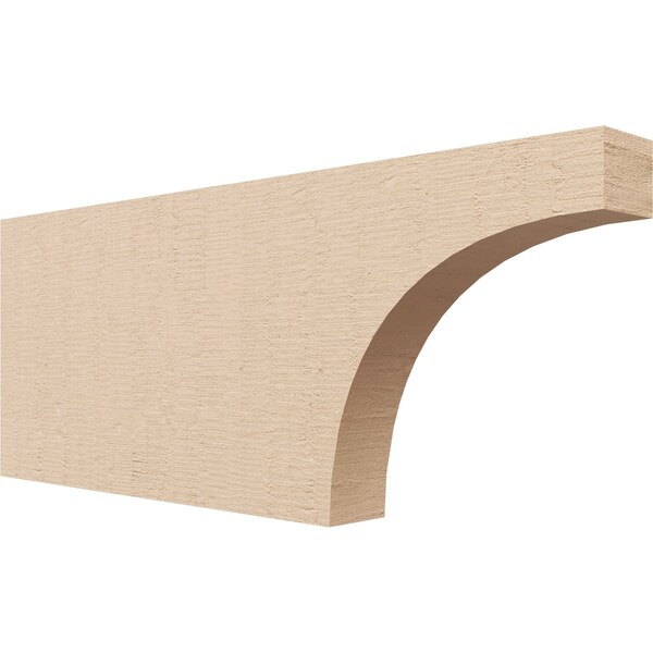 Ekena Millwork 2in. W x 8in. H x 20in. L Huntington Woodgrain TimberThane Rafter Tail, Primed Tan RFTUR02X08X20HUNRCPR - main